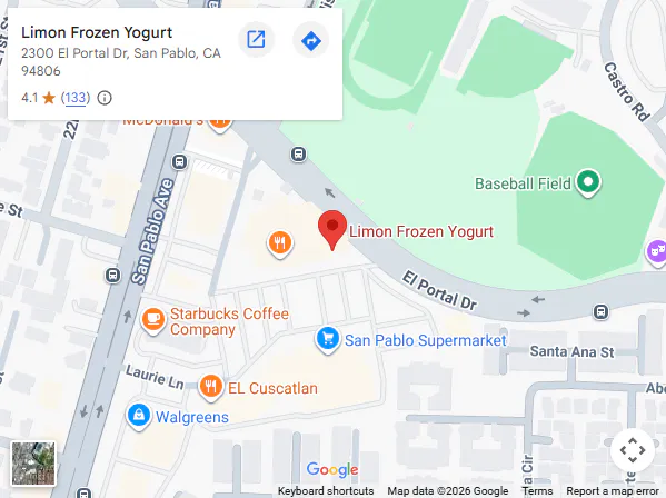 Location, 2300 El Portal Dr, San Pablo, CA 94806